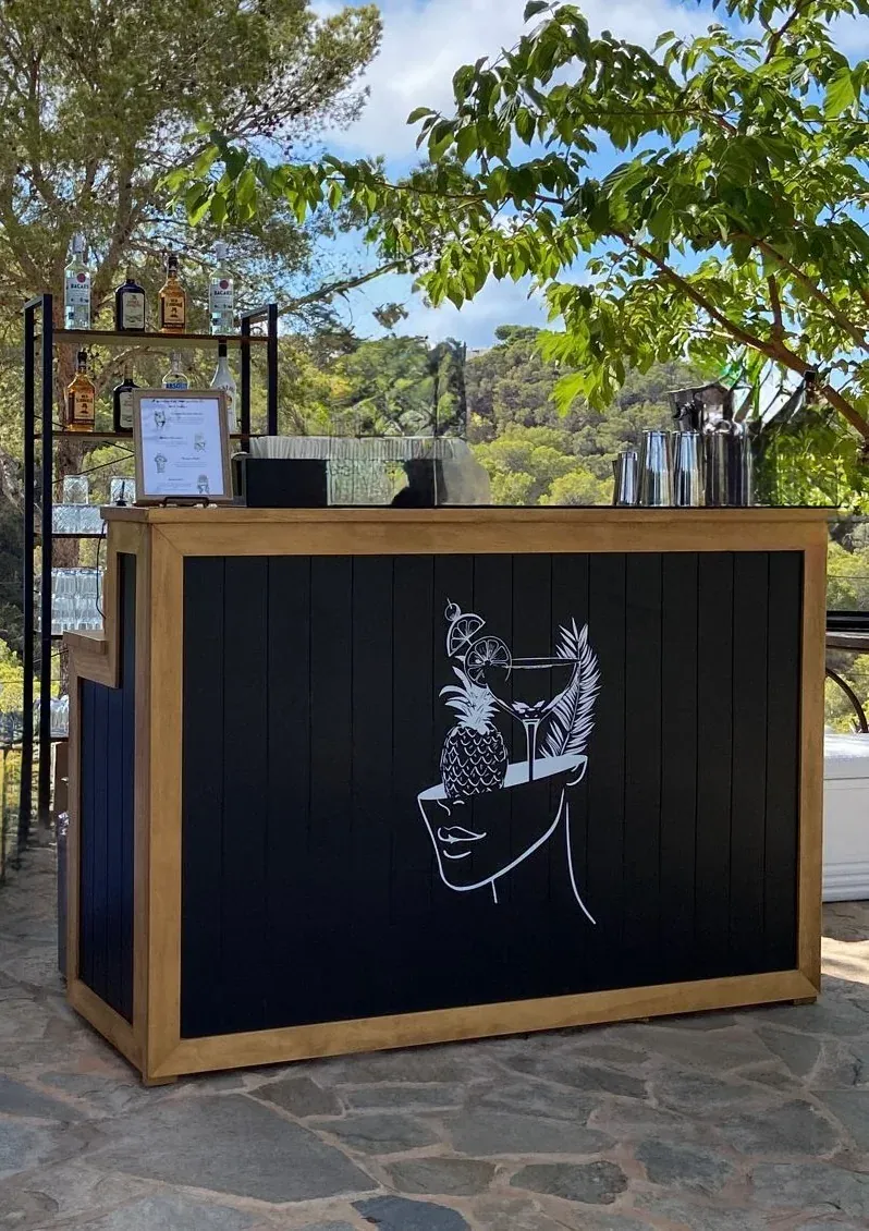 La barra móvil de Kibou, lista para servir